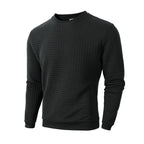 Reuben | Mens Checkered Crewneck Sweatshirt - 5