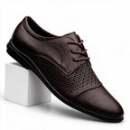 Richard | Mens Genuine Leather Round Toe Business Formal Dress Shoes