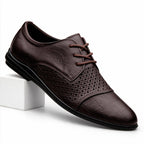 Richard | Mens Genuine Leather Round Toe Business Formal Dress Shoes