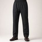 Ricky | Mens Waterproof Windproof Outdoor Hiking Rain Pants, Black
