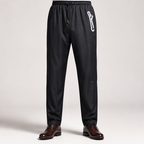 Ricky | Mens Waterproof Windproof Outdoor Hiking Rain Pants, Black 3