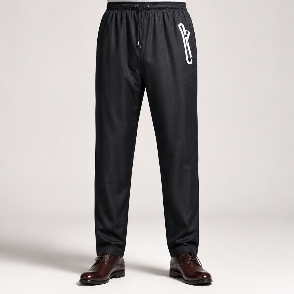 Ricky | Mens Waterproof Windproof Outdoor Hiking Rain Pants, Black 3