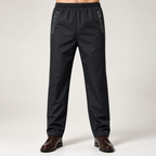 Ricky | Mens Waterproof Windproof Outdoor Hiking Rain Pants, Black 5