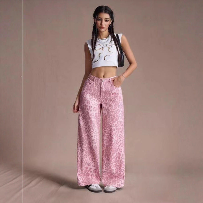 Rochelle | Womens High Waisted Wide Leg Casual Pants