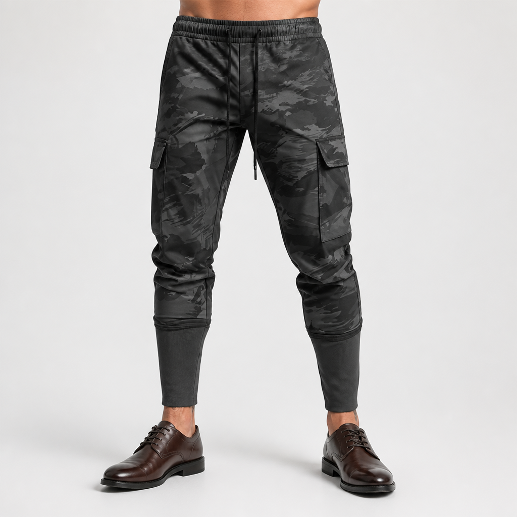 Ronald | Mens Cargo Work Multi Pocket Quick Dry Sports Pants, Design 1