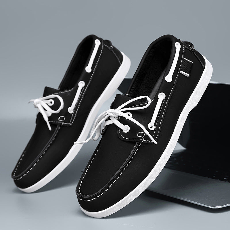 Rory | Mens British Lace Up Loafers Casual Smart Shoes - 7