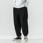 Roscoe | Mens Fleece Lined Padded Trousers - Black