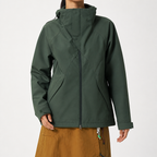 Rose | Womens Water Resistant Lightweight Softshell Jacket, Army Green