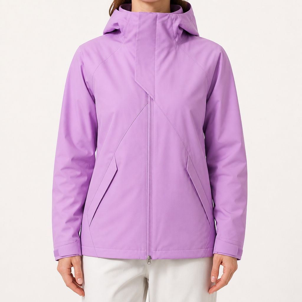 Rose | Womens Water Resistant Lightweight Softshell Jacket, Blush Pink