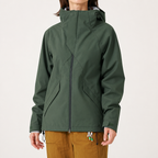 Rose | Womens Water Resistant Lightweight Softshell Jacket, Army Green 2