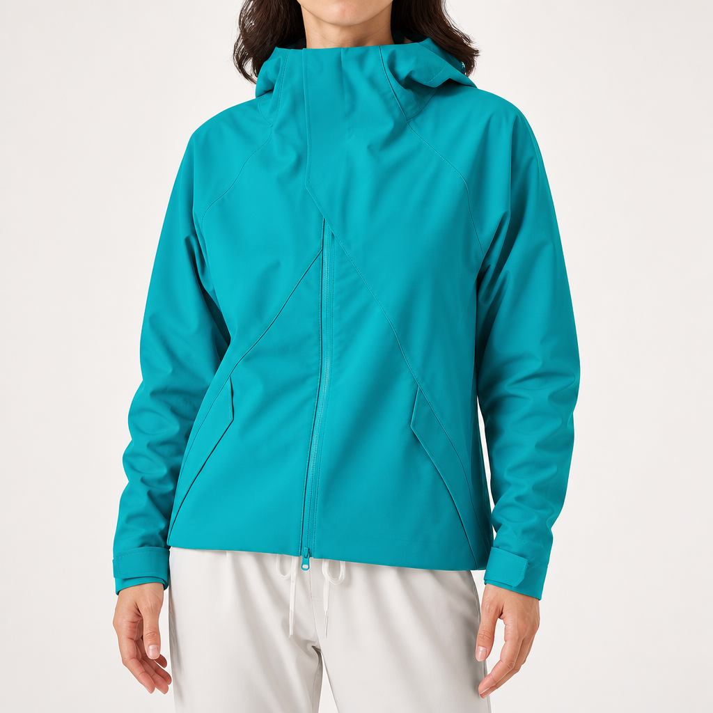 Rose | Womens Water Resistant Lightweight Softshell Jacket, Jade Green 2