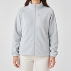 Rose | Womens Water Resistant Lightweight Softshell Jacket, Grey 3