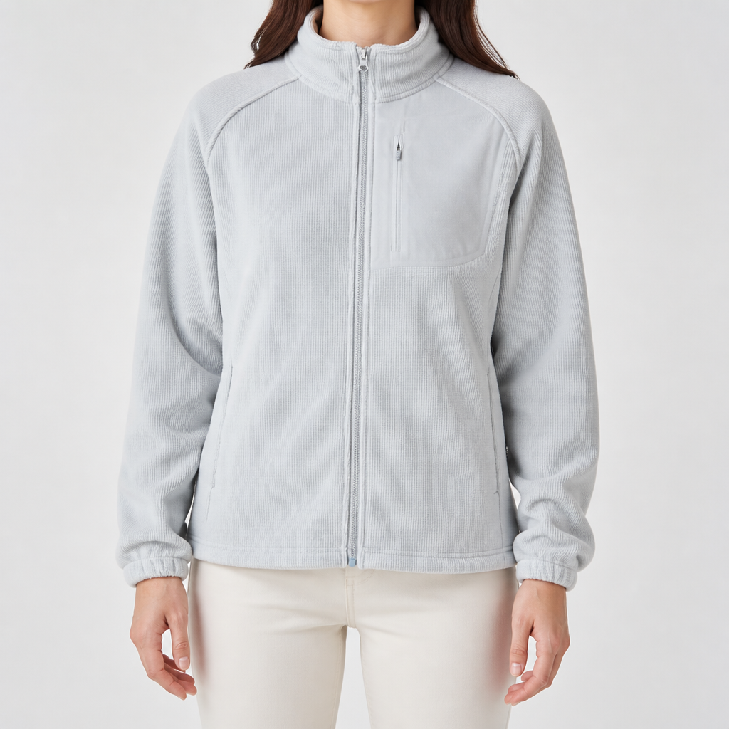 Rose | Womens Water Resistant Lightweight Softshell Jacket, Grey 3