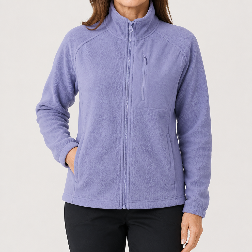 Rose | Womens Water Resistant Lightweight Softshell Jacket, Violet
