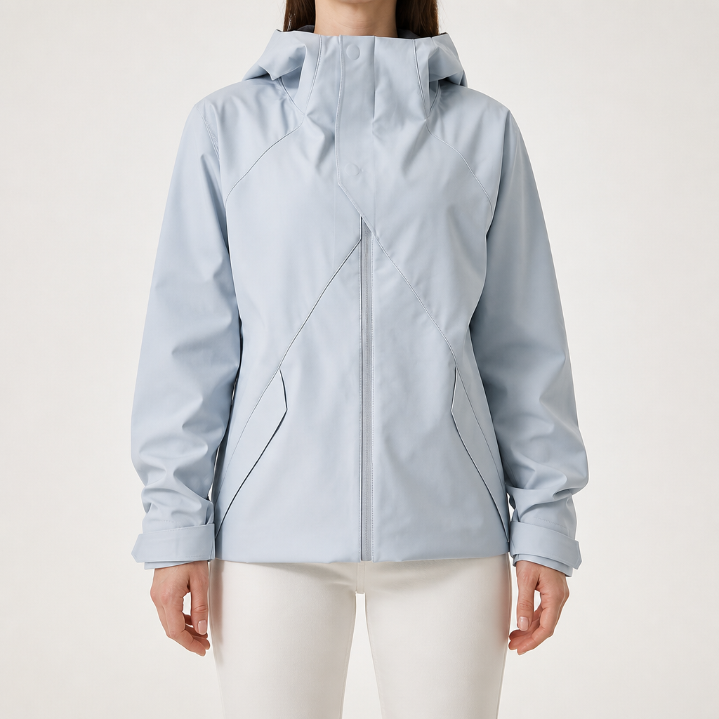 Rose | Womens Water Resistant Lightweight Softshell Jacket, Glacier Blue