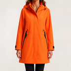 Rosemary | Womens Waterproof Windproof Hooded Outdoor Rain Jacket, Design 9