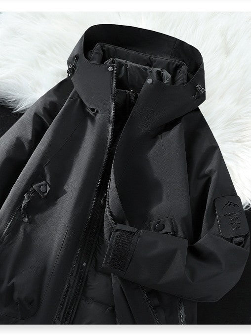 Rosemary | Womens Waterproof Windproof Hooded Outdoor Rain Jacket