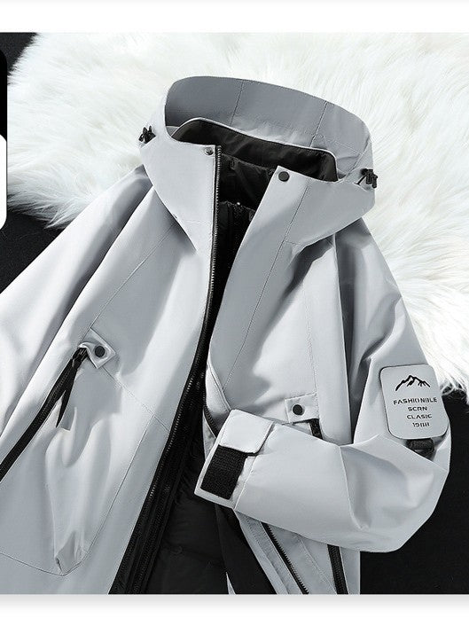 Rosemary | Womens Waterproof Windproof Hooded Outdoor Rain Jacket