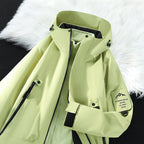 Rosemary | Womens Waterproof Windproof Hooded Outdoor Rain Jacket