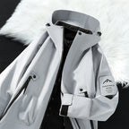 Rosemary | Womens Waterproof Windproof Hooded Outdoor Rain Jacket