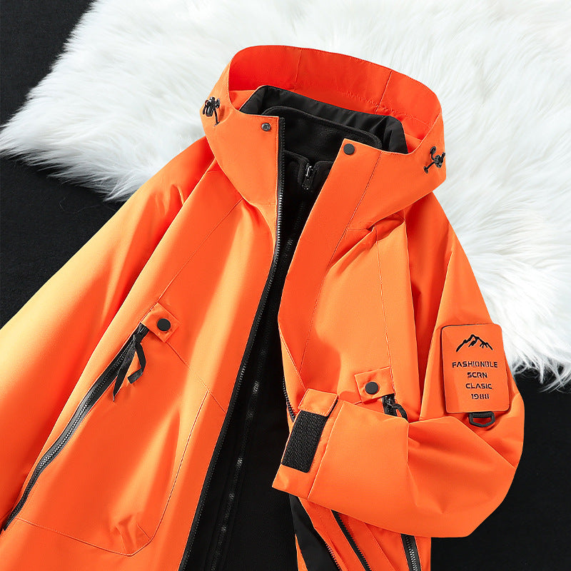 Rosemary | Womens Waterproof Windproof Hooded Outdoor Rain Jacket