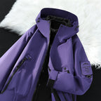 Rosemary | Womens Waterproof Windproof Hooded Outdoor Rain Jacket