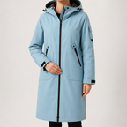 Rosemary | Womens Waterproof Windproof Hooded Outdoor Rain Jacket, Design 6