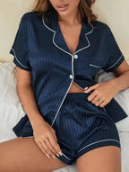 Rosie | Womens Printed Loungewear Shorts Pajama Set