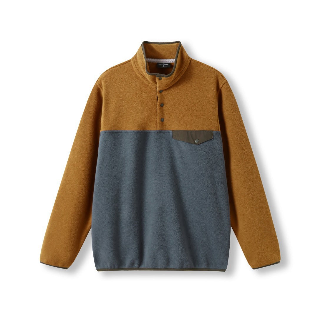 Ross | Mens Color Block Lightweight Casual Fall Coat Jacket
