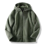 Rowan | Mens Thick Fleece Hooded Coat Warm Polar - 8