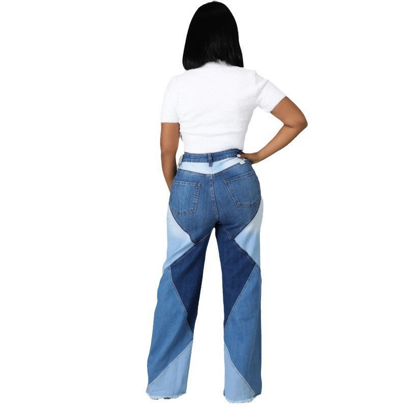 Roxie | Womens High Waisted Stretch Flare Straight Wide Leg Pants
