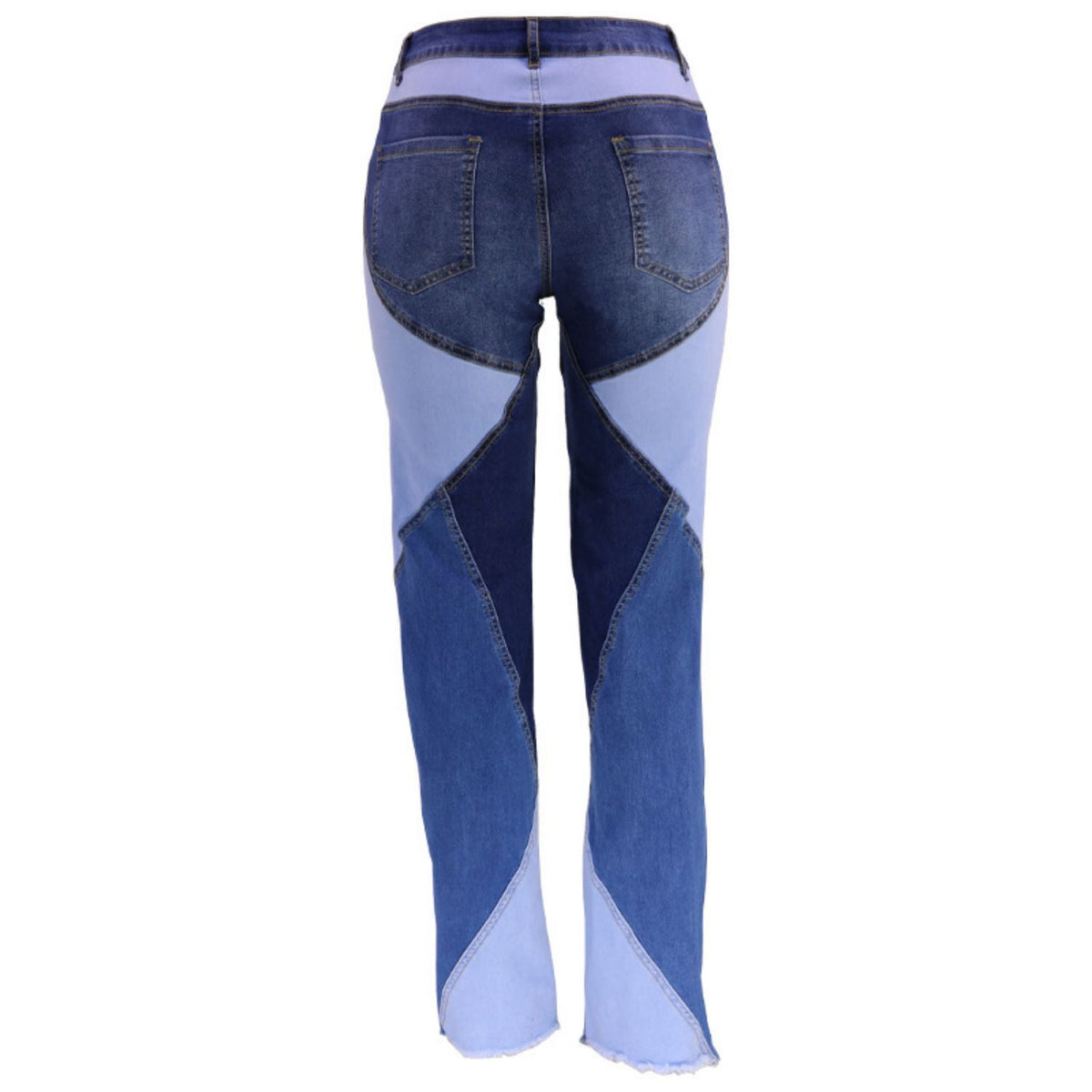 Roxie | Womens High Waisted Stretch Flare Straight Wide Leg Pants