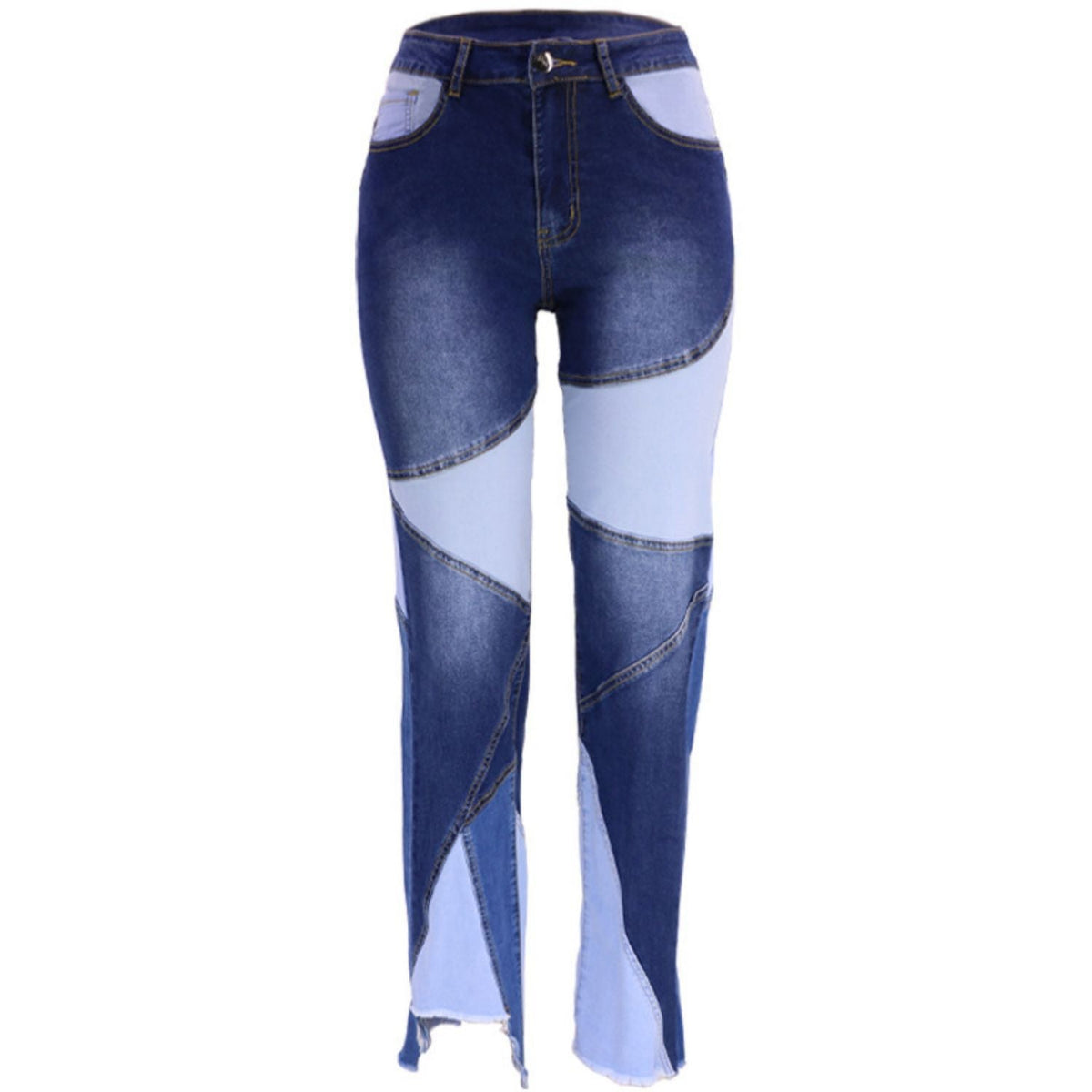 Roxie | Womens High Waisted Stretch Flare Straight Wide Leg Pants
