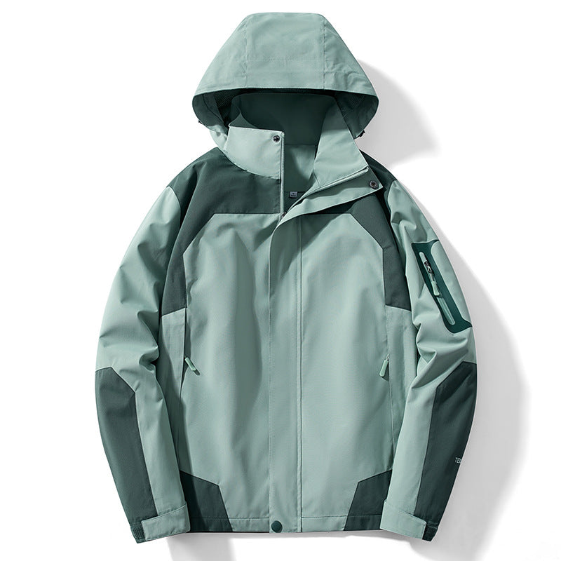 Rupert | Waterproof Hooded Windbreaker Jacket, Womens Apple Green