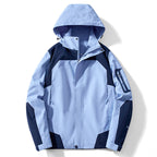 Rupert | Waterproof Hooded Windbreaker Jacket, Womens Light Blue