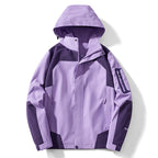 Rupert | Waterproof Hooded Windbreaker Jacket, Womens Purple