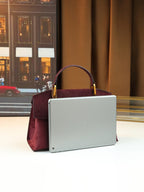 Ruth | Womens Shoulder Bag Crossbody Purse Pebbled Lock Detail Handbag