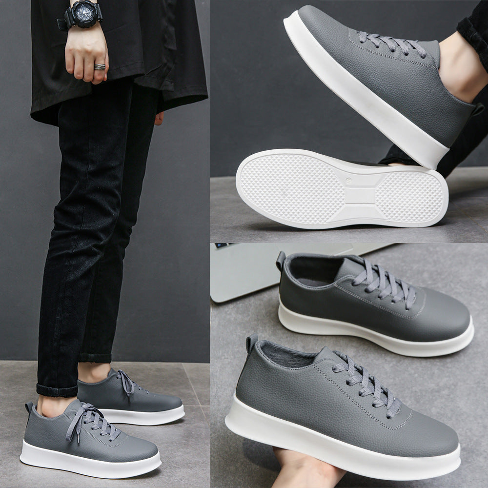 Ryan | Mens White Sneakers Slip-On Breathable Sports Shoes