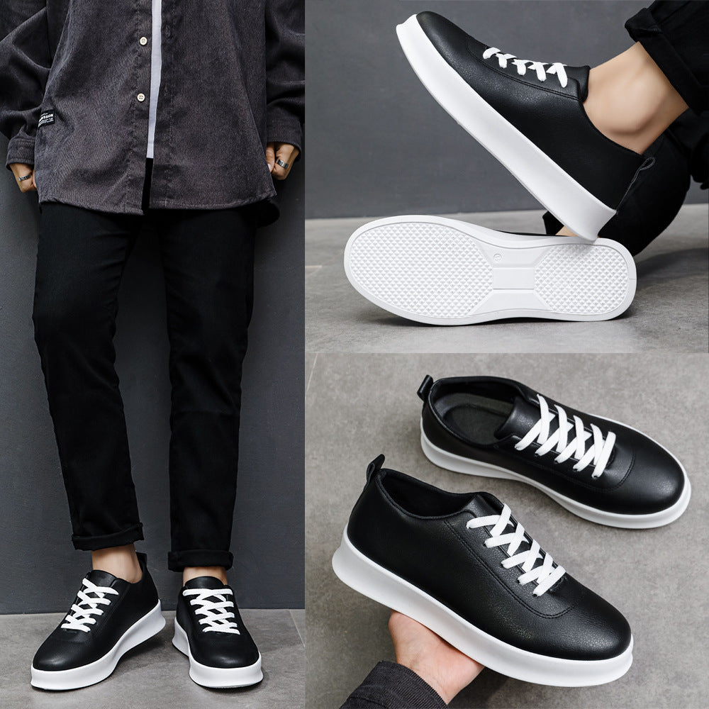 Ryan | Mens White Sneakers Slip-On Breathable Sports Shoes