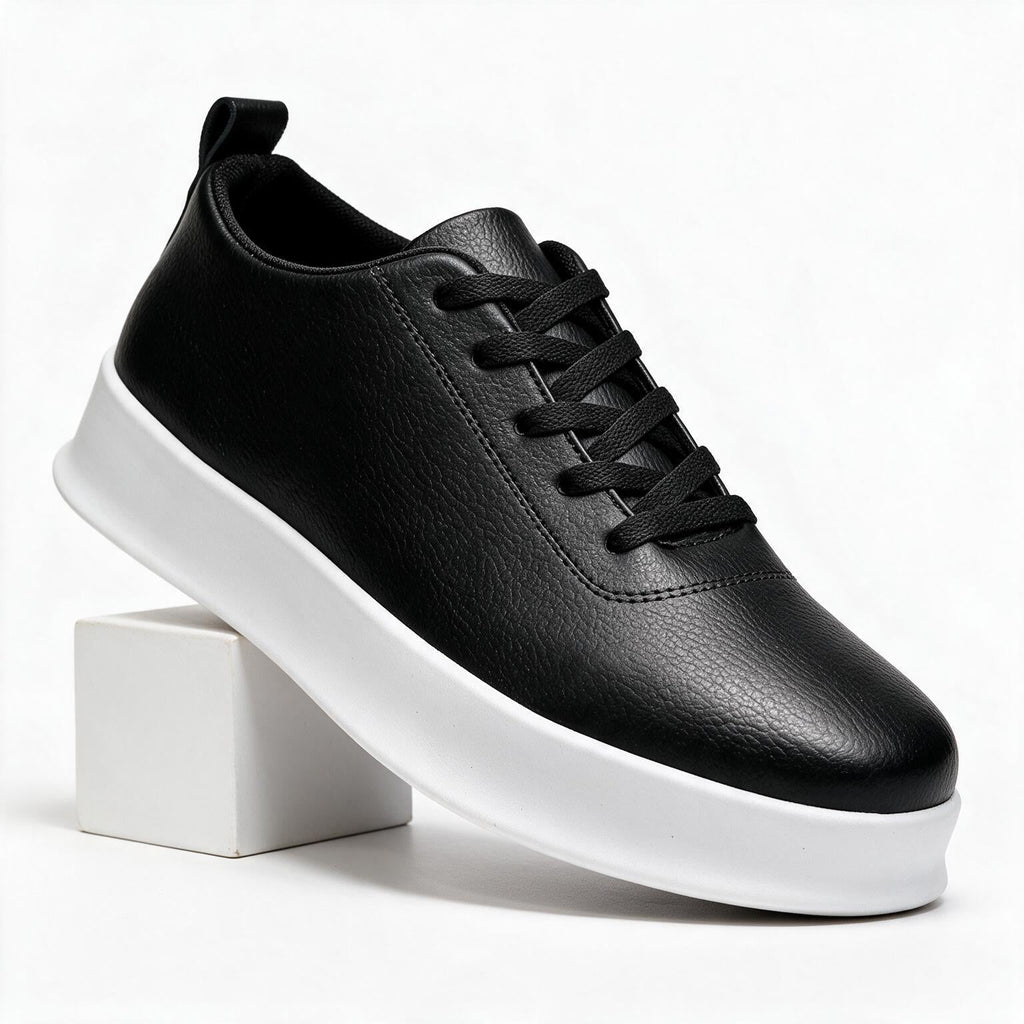 Ryan | Mens White Sneakers Slip-On Breathable Sports Shoes