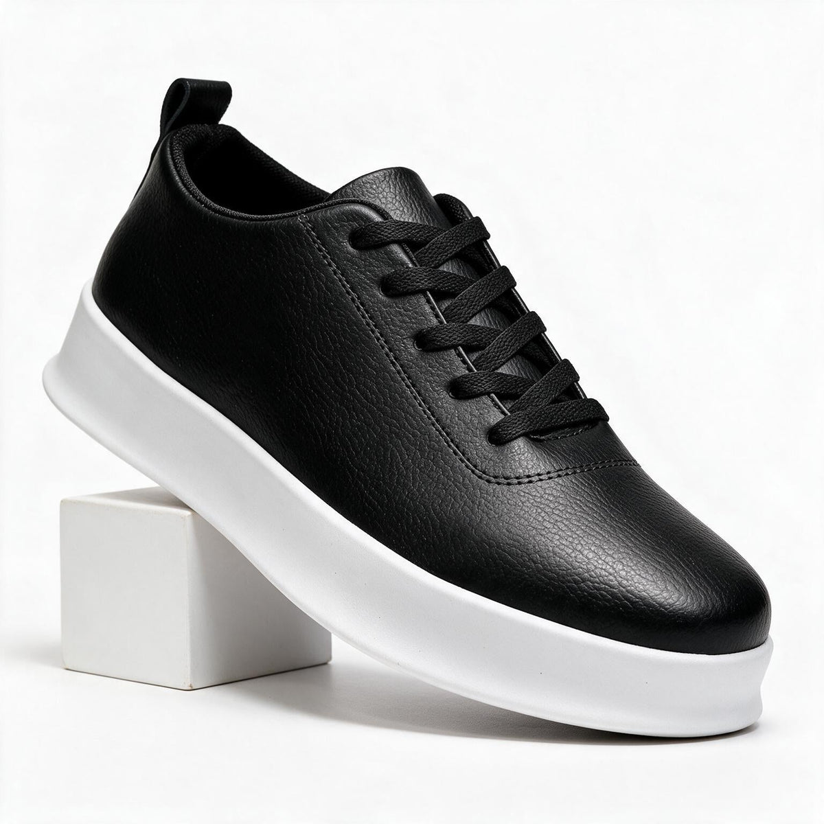 Ryan | Mens White Sneakers Slip-On Breathable Sports Shoes