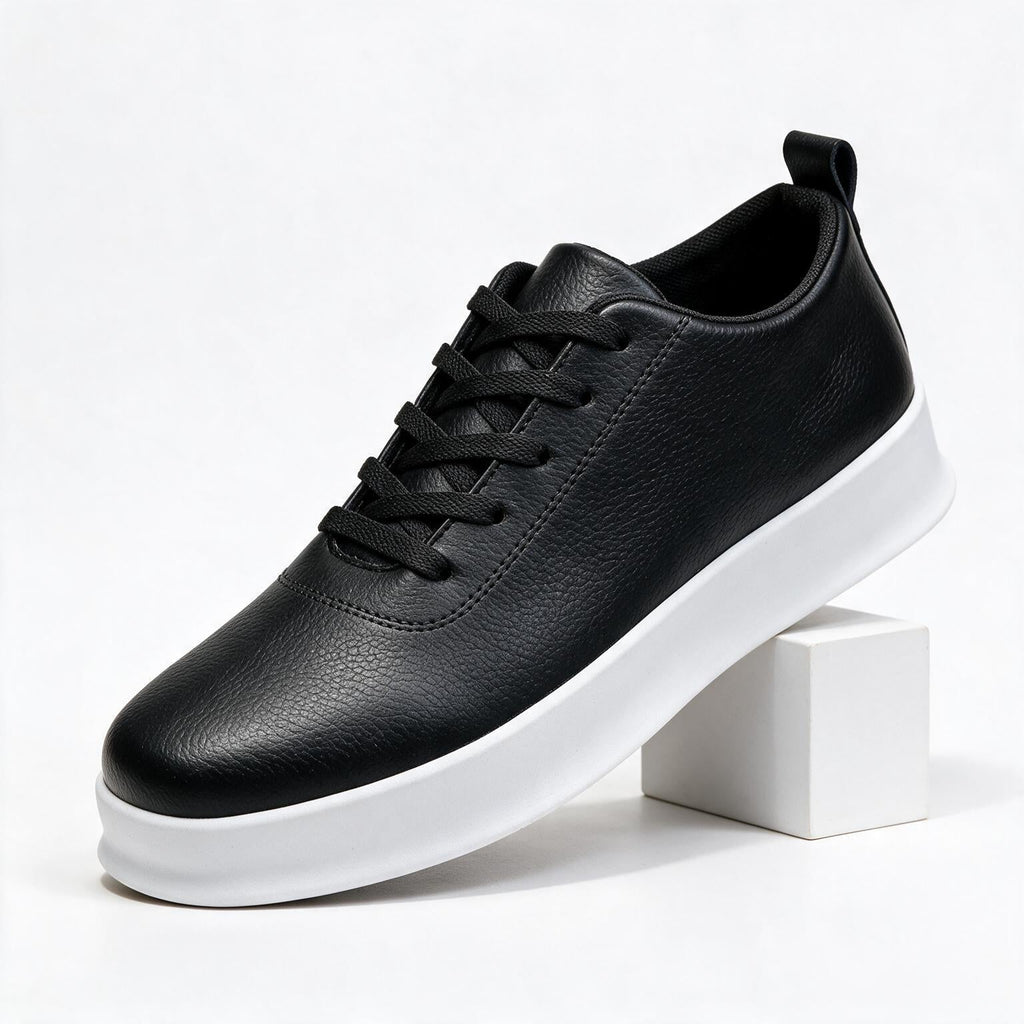 Ryan | Mens White Sneakers Slip-On Breathable Sports Shoes