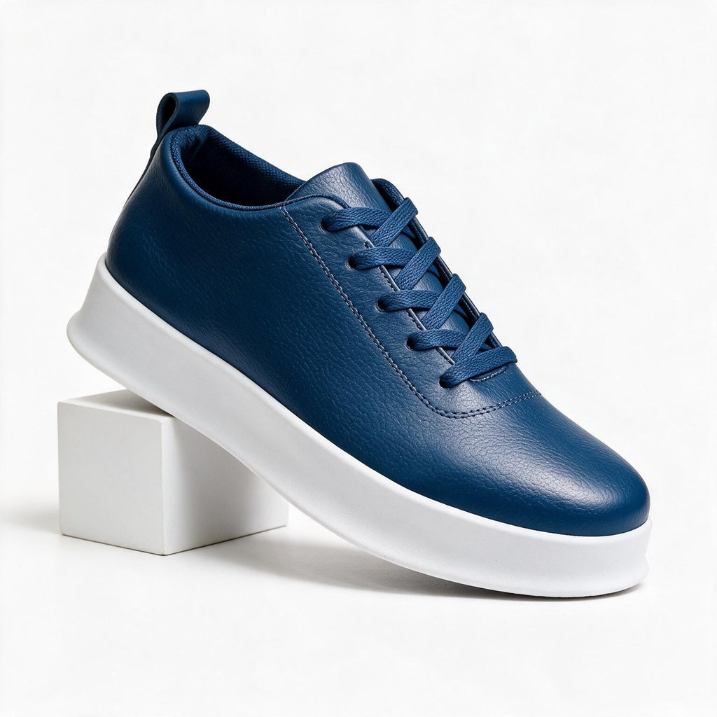 Ryan | Mens White Sneakers Slip-On Breathable Sports Shoes
