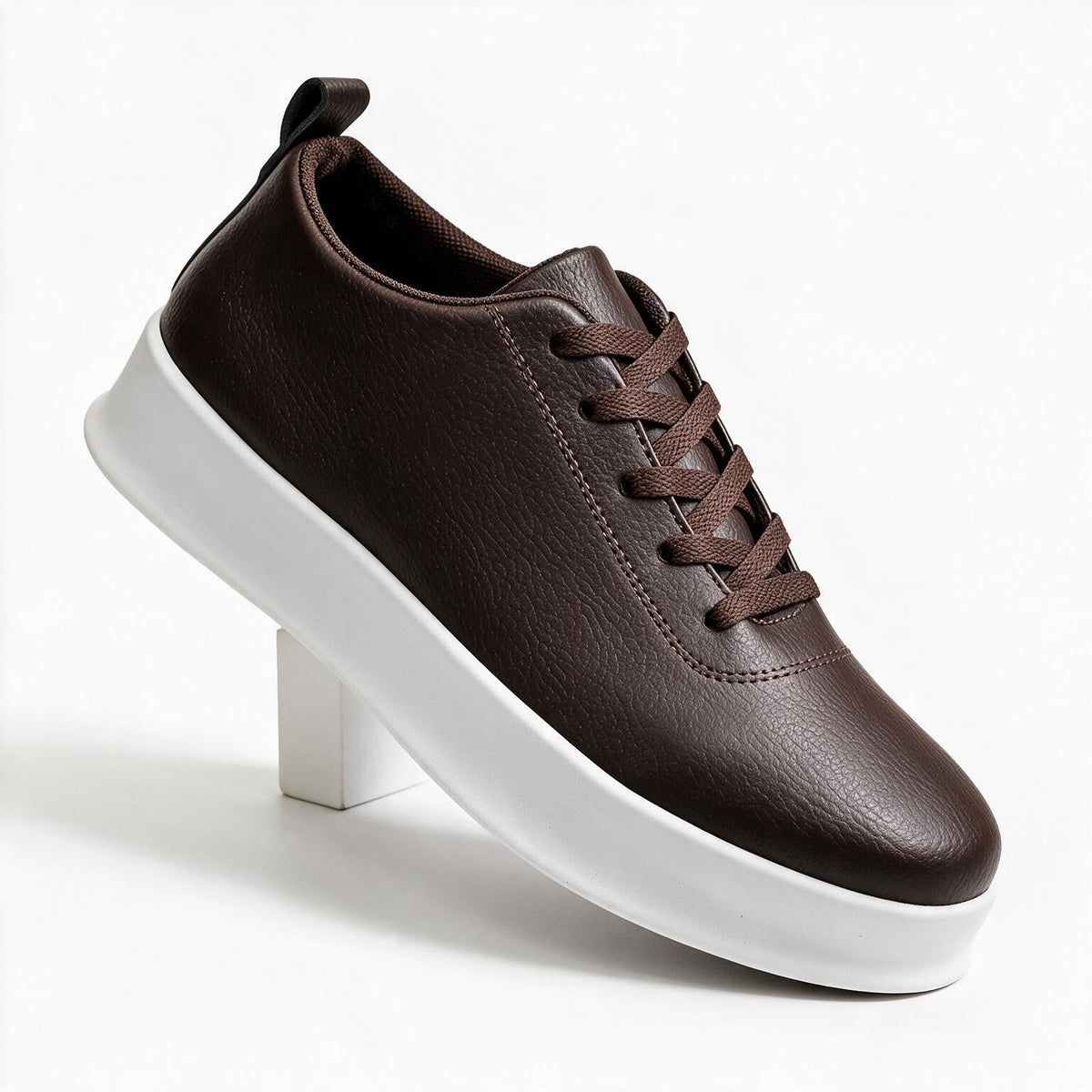 Ryan | Mens White Sneakers Slip-On Breathable Sports Shoes