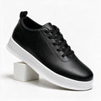 Ryan | Mens White Sneakers Slip-On Breathable Sports Shoes