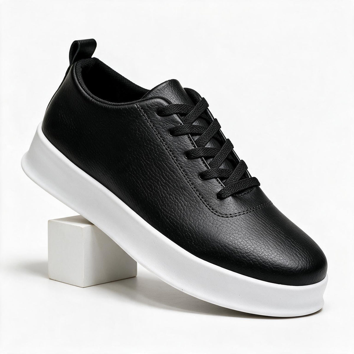 Ryan | Mens White Sneakers Slip-On Breathable Sports Shoes