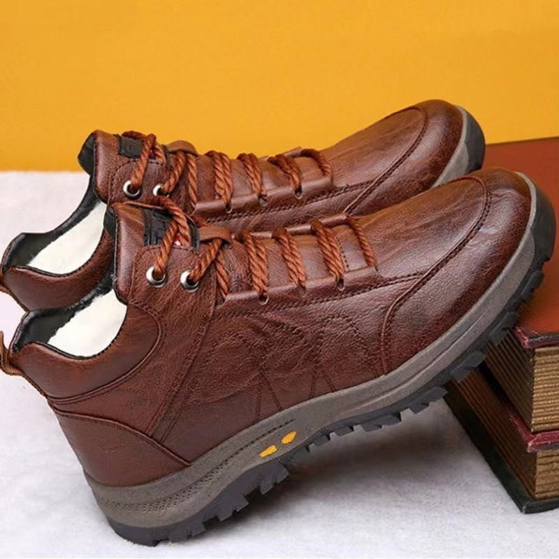 Ryder | Mens Hiking Sports Casual Black Brown Shoes - 7