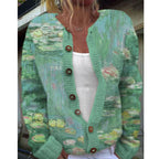 Sabrina | Womens Digital Printed Cardigan Sweatshirt Jacket Spring Autumn - 7