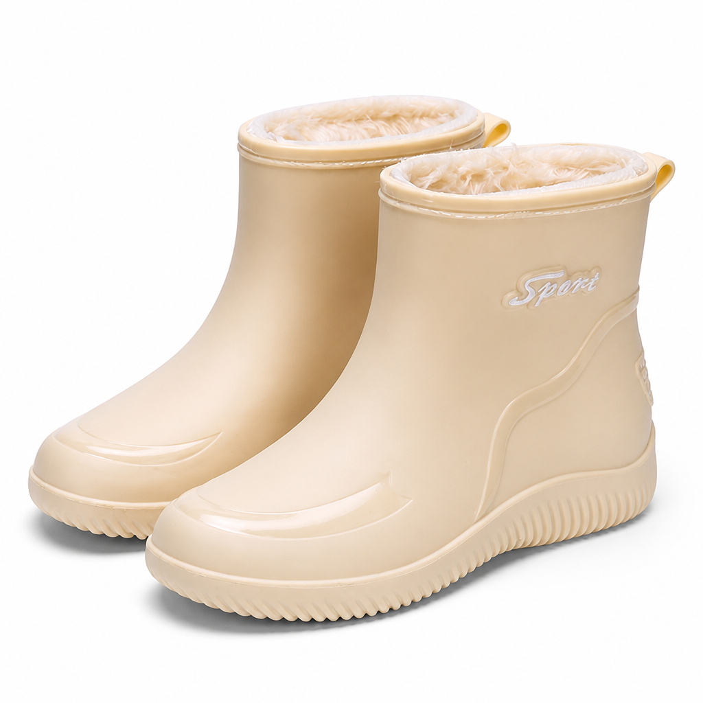 Sarah | Womens Waterproof Non Slip Mid Calf Wellington Rain Boots