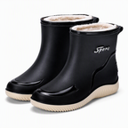 Sarah | Womens Waterproof Non Slip Mid Calf Wellington Rain Boots